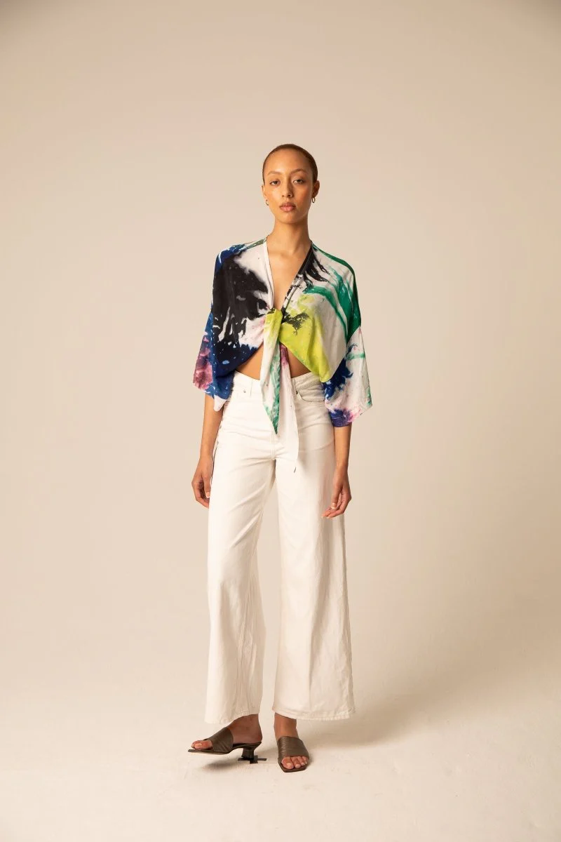 Epo Tie Top in Together - Image 3