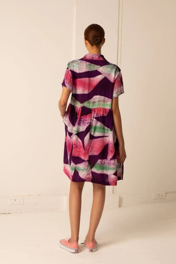 Helia Dress in Milvo - Image 4
