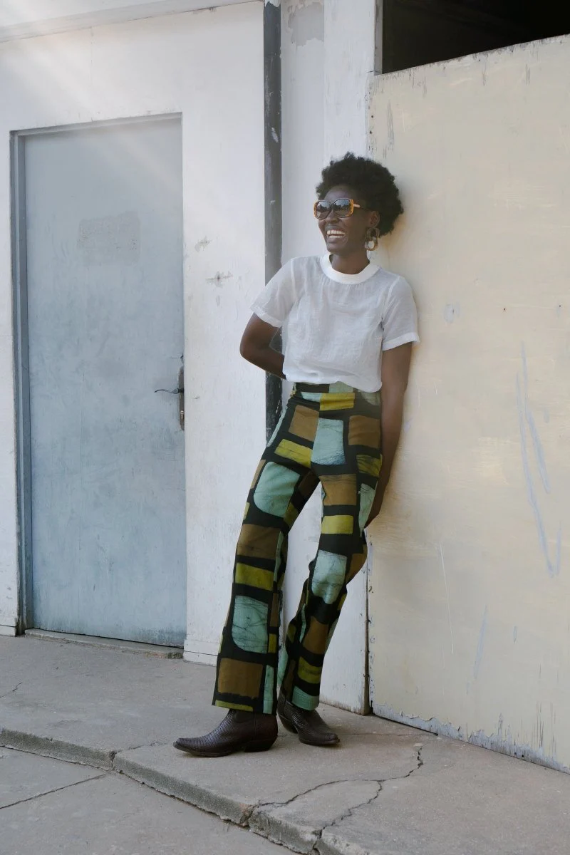 Veronica Trousers in Pistacia - Image 4
